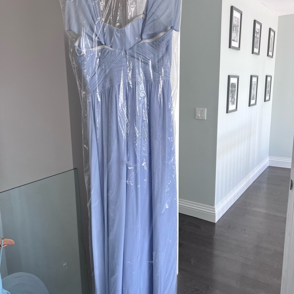 Periwinkle/light blue bridesmaid dress - Picture 1 of 3